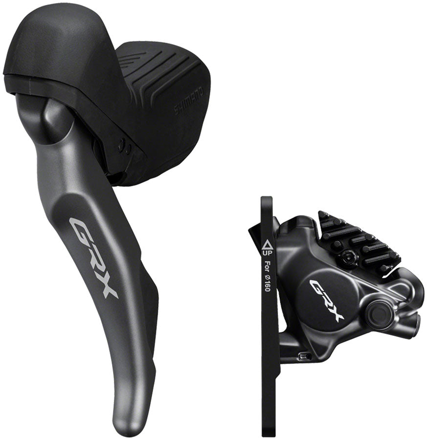 Palanca de Cambio/Freno Shimano GRX ST-RX820 y Caliper Hidráulico BR-RX820 - Izquierda/Frontal