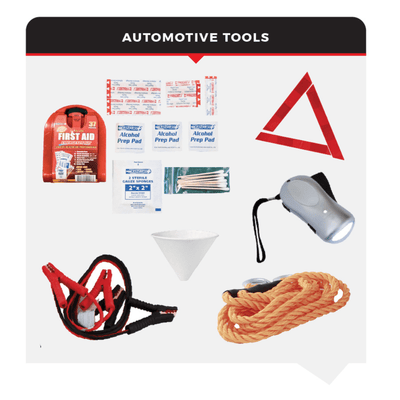 WSK Emergency Auto Kit – Roadside Essentials for Car & Truck Safety - Korvel
