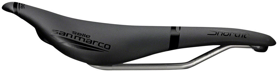 Selle San Marco Shortfit Open-Fit Racing Saddle - Manganese Black Men's Superwide