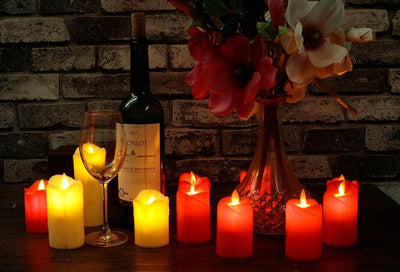 3-Piece LED Flameless Candle Set for Elegant Decor