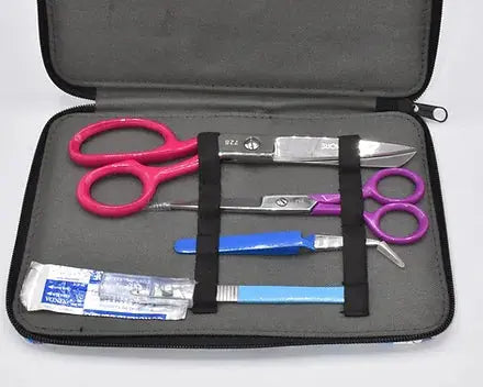 Kit de Costura de 4 Piezas con Patrón Floral