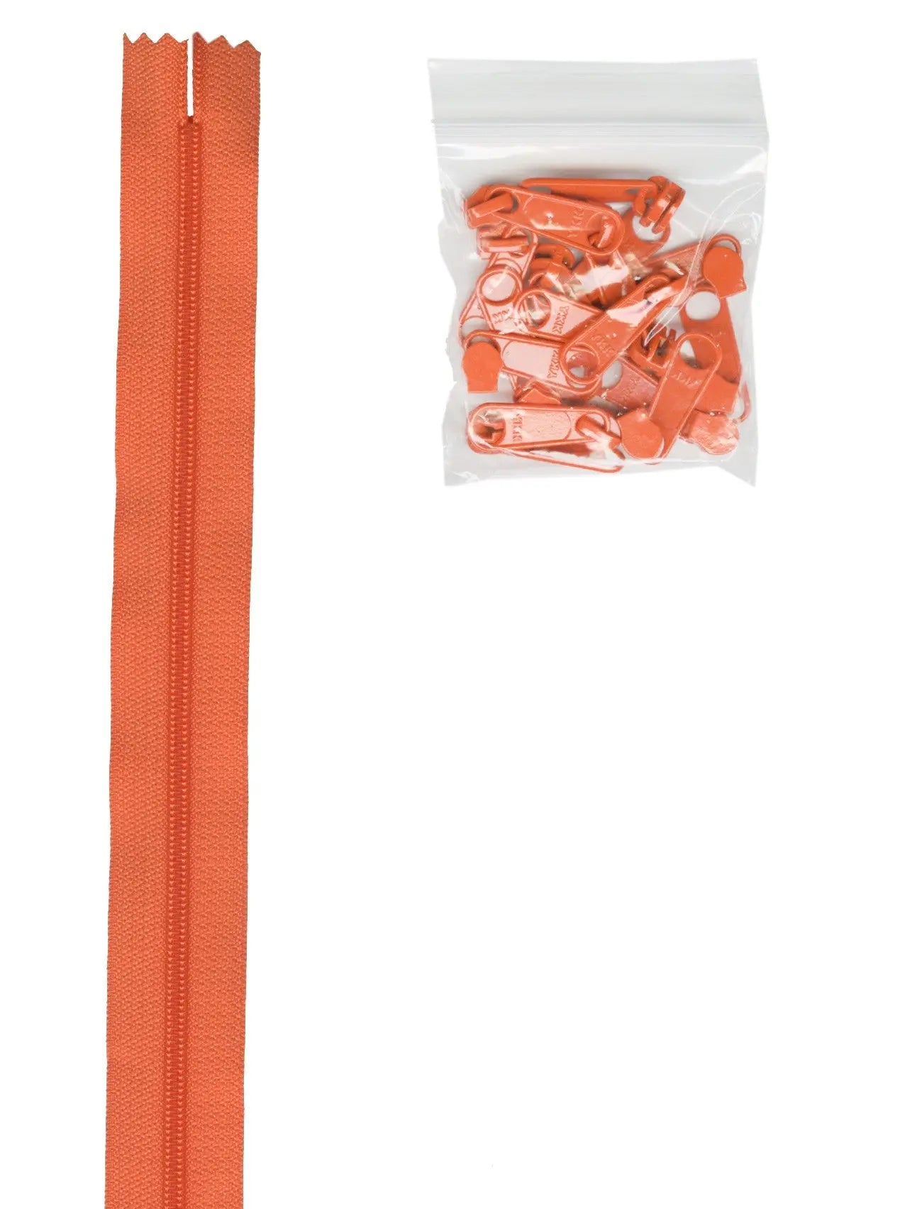 4 Yards de chaîne de fermeture éclair 16mm #4.5 avec 16 tirettes extra-larges