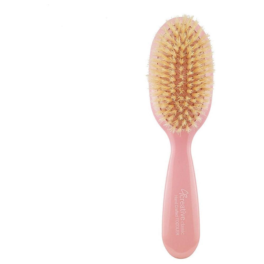 Cepillo de pelo clásico de cerdas de jabalí suave para bebés y niños pequeños