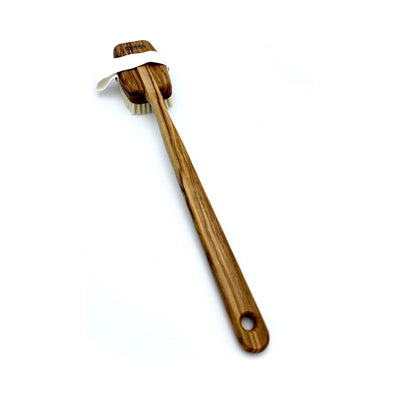 Dural Bath & Massage Brush - Light Natural Bristles & Olive Wood