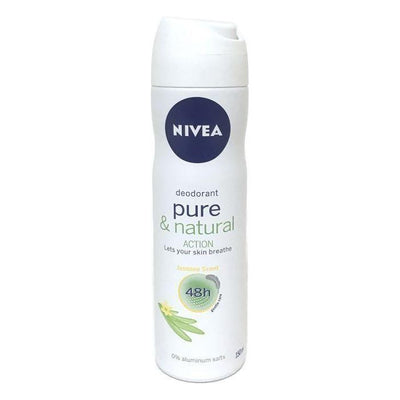 Nivea Pure & Natural Jasmine Deodorant Spray 150ml