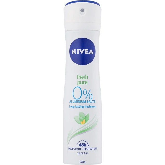 Spray Déodorant Femme Nivea Fresh and Pure 150ml