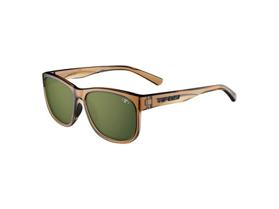 Tifosi Swank XL Light Brown/Green Sunglasses