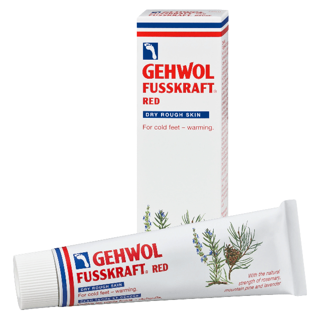 Crème chauffante Gehwol Fusskraft Rouge 75 ml