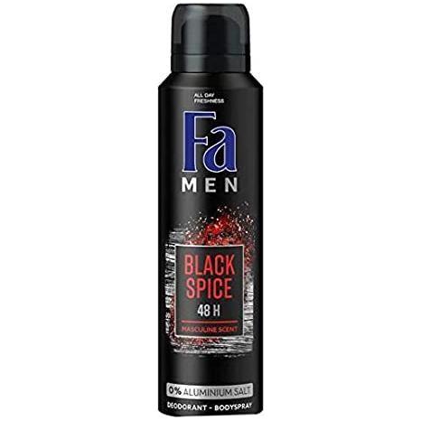 Fa Men Black Spice Deodorant 150ml - 48H Protection