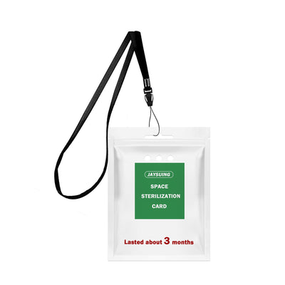Space Purification Card Lanyard Easy To Carry Portable Space Air Purification Protection Card Stickers - Korvel