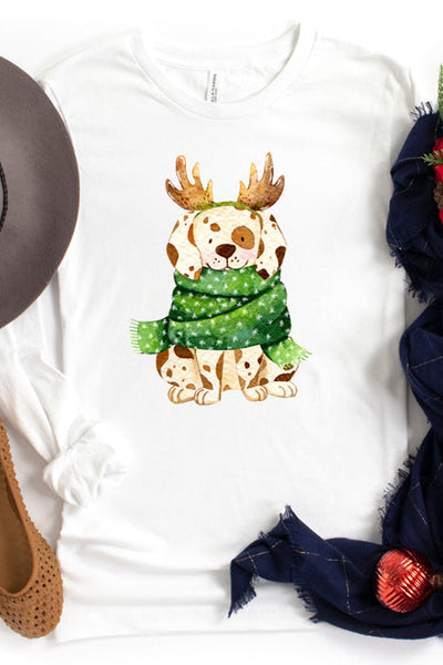 Christmas Dog Long Sleeve Tee