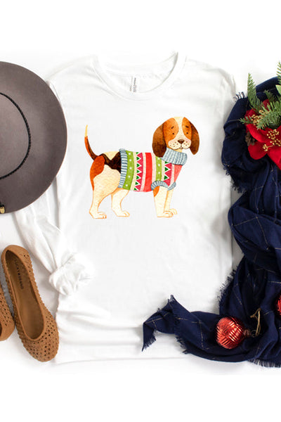 Christmas Dog 4027_longsleeve - Korvel