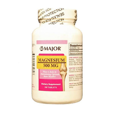 Premium Magnesium Oxide 500 Mg - 100 Capsules