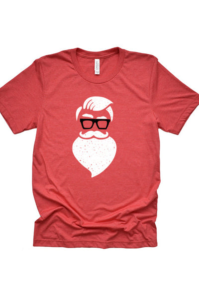Santa Face Unisex T-Shirt