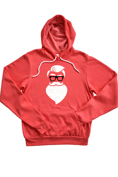 Santa Face Unisex Hoodie - Korvel