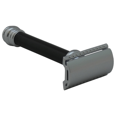 Merkur 38C Black Barber Pole Safety Razor