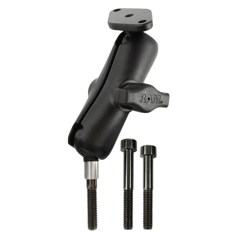 RAM® Motorcycle Handlebar Clamp Mount with M8 Bolts - Medium