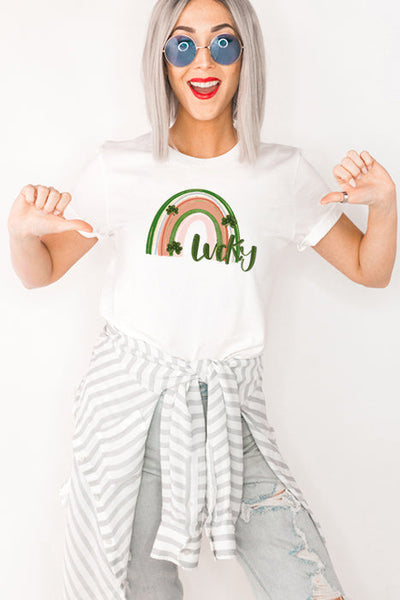 Lucky Rainbow 4103 Unisex T-Shirt
