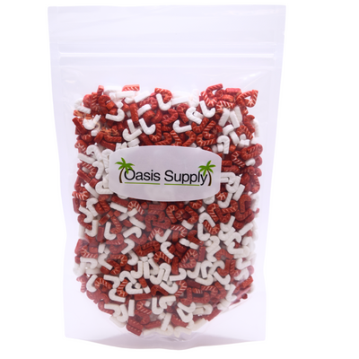 Oasis Supply Sprinkles de Caramelo de Bastón de Dulce - Bolsa de 200g