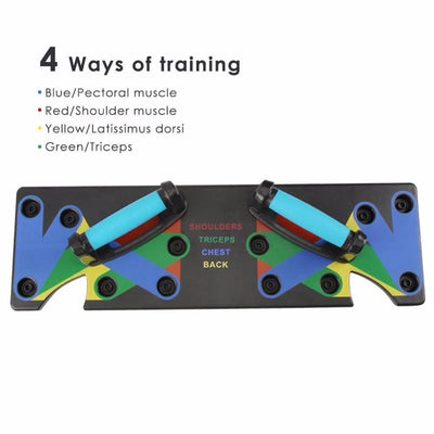 Push Up Rack Edge 9 in 1 - Versatile Fitness Tool for Home Workouts