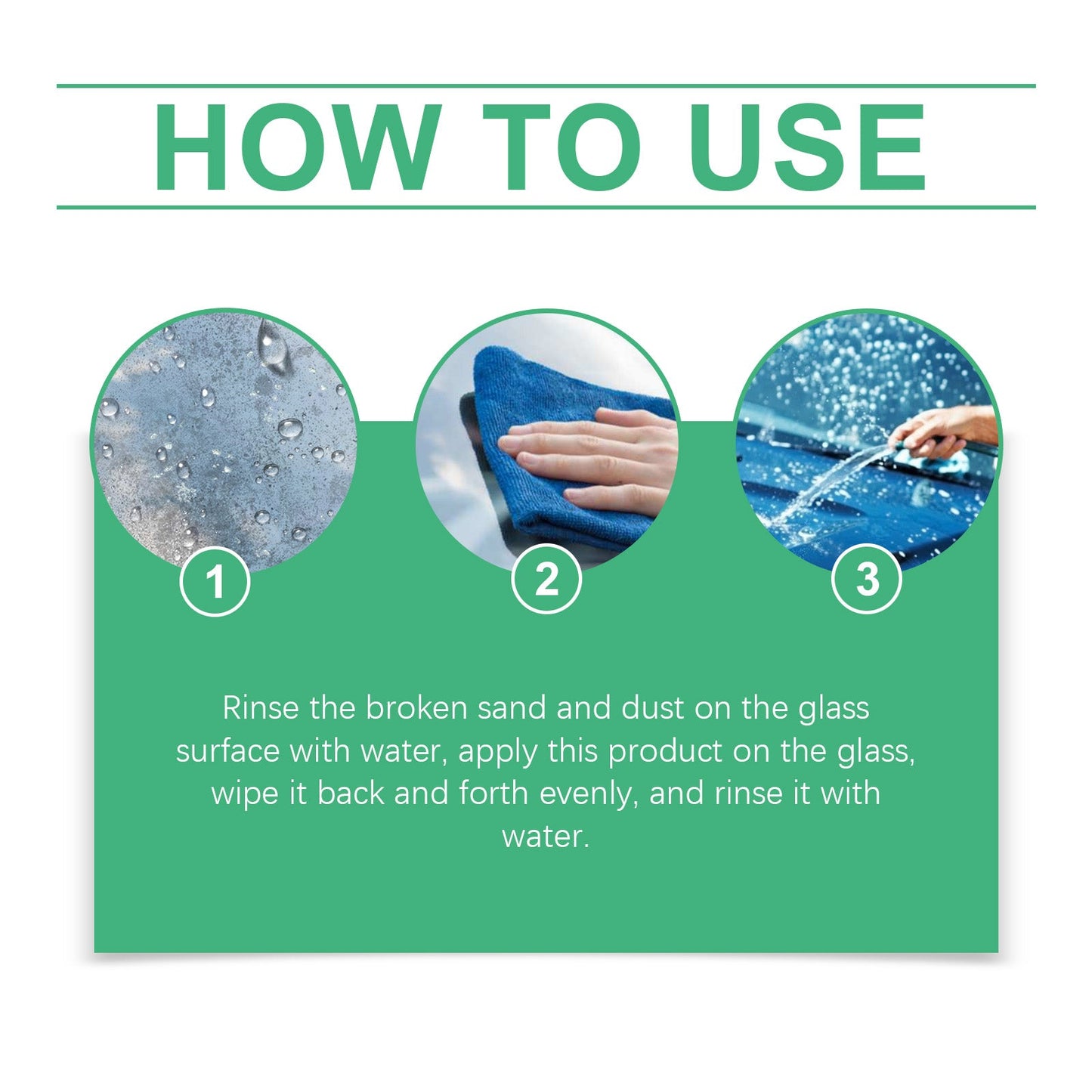 Car Oil Film Cleaner Rain And Fog Proof Cleaning Coating Window Cleaning Car Glass Cleaning - Korvel