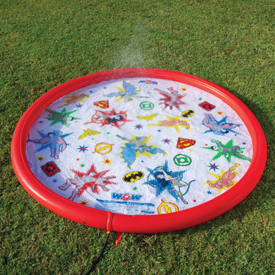 WOW Sports DC Comics Justice League Splash Pad de 12 pies