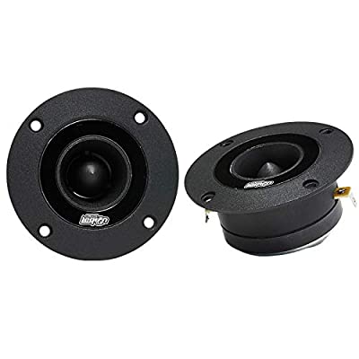 Audio Legion 3.5" 400 Watt High-Performance Bullet Tweeters (Black, Pair) - Korvel