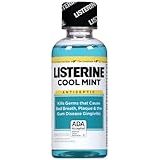 Enjuague bucal antiséptico Listerine Cool Mint para viajes - 3.2 oz