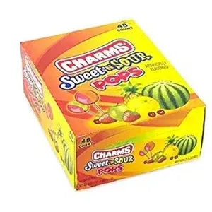 Charms Sweet Sour Pops - 48 Compte