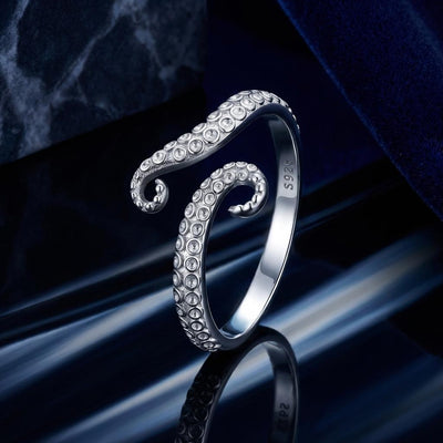 S925 Sterling Silver Platinum Plated Engagement Ring