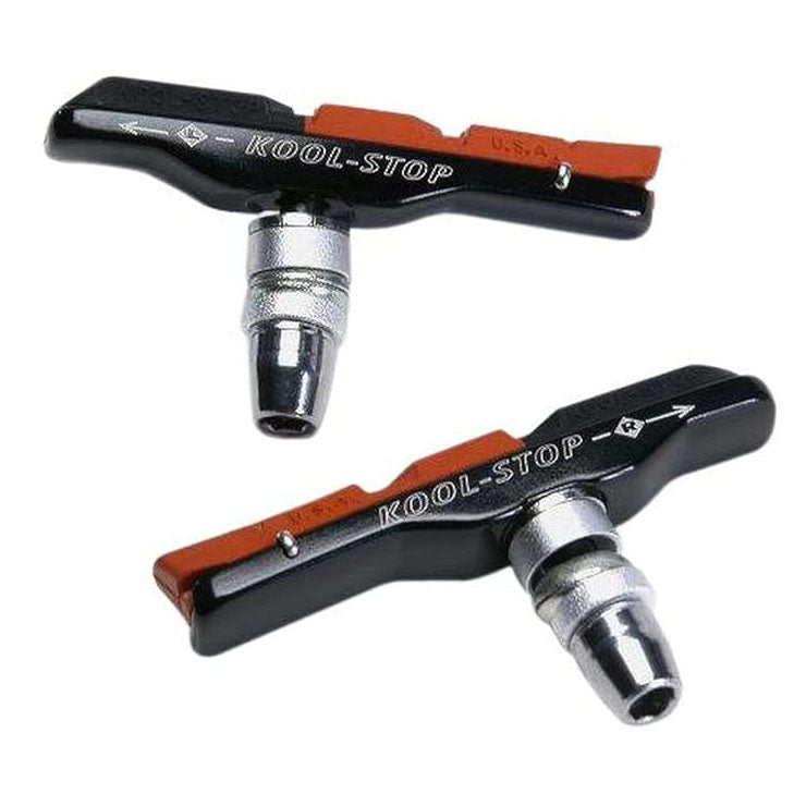 Kool Stop V-Type Patins de Frein Filetés - Double Composé