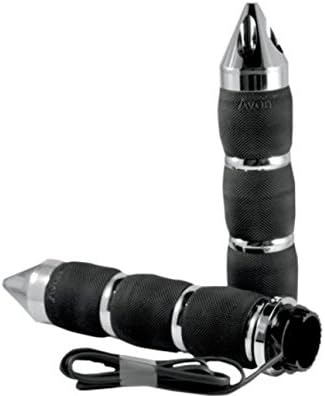 Avon MT-IN-AIR-90CSH Air Cushioned Heated Grips - Chrome