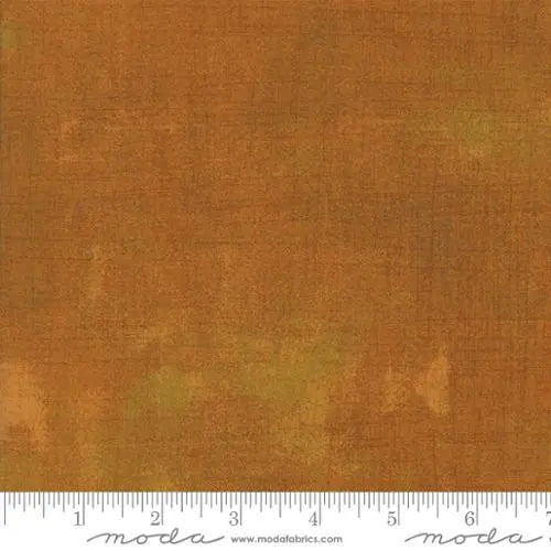 422 Batik Naranja Yam Moda Grunge Fat Quarter - Tela de Algodón Premium