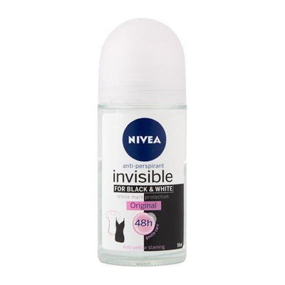Nivea Invisible For Women Black & White Anti-Perspirant Roll On 50ml
