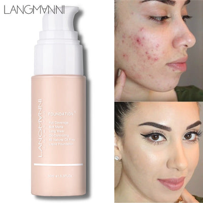 Makeup Foundation Matte Oil Control Concealer Foundation Makeup - Korvel