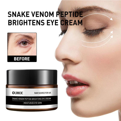 Crema para los Ojos con Péptidos de Veneno de Serpiente Premium