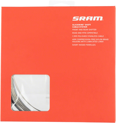 SRAM SlickWire Shift Cable Housing Kit - Premium Black