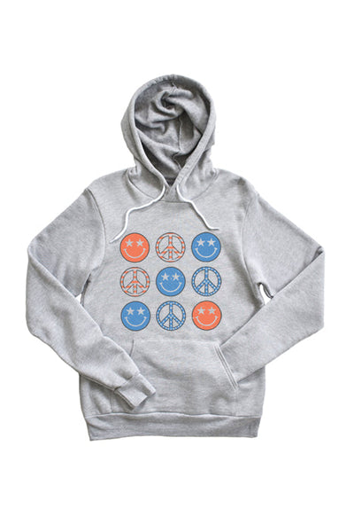 USA Peace Hoodie - Unisex Comfort and Style