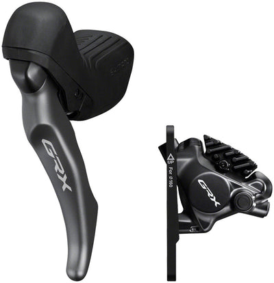 Shimano GRX ST-RX820-LA Hydraulic Disc Brake Caliper - Left/Front