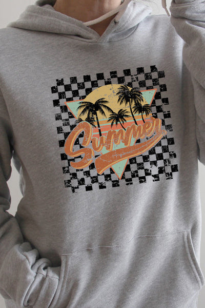 Checkered Summer Hoodie - Korvel