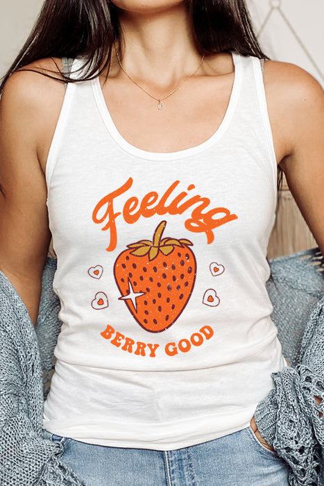 Feeling Berry Good Racerback Tank Top - Korvel