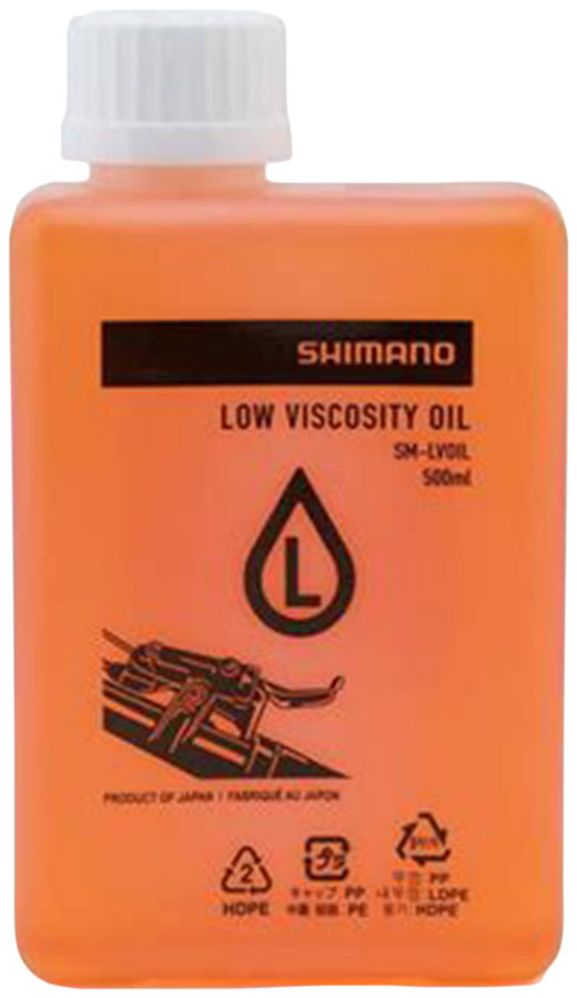 Huile de frein à disque basse viscosité Shimano SM-LVOIL - 500ml