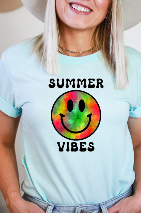 Groovy Summer Smiley T-Shirt