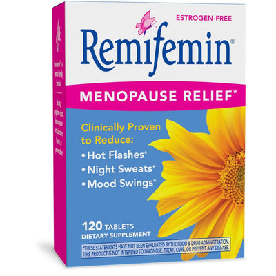 Remifemin Terapia Enzimática, 120 Tabletas