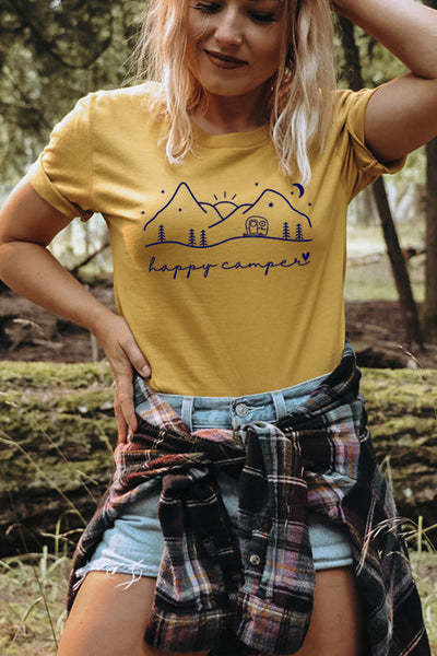 Happy Camper Unisex T-Shirt