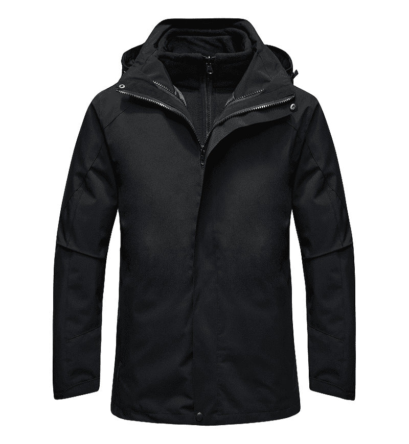 Three-in-One Shell Jacket - Versatile Waterproof Outerwear