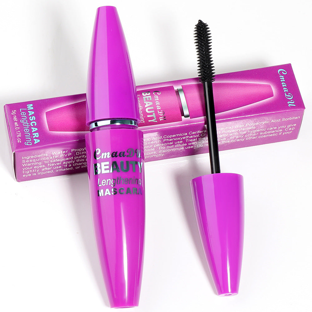 CmaaDu Makeup 4D mascara thick curling is not easy to smudge false eyelashes - Korvel