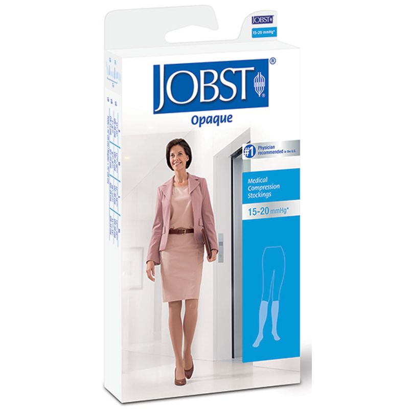 Medias de Compresión Jobst Opaque hasta la Rodilla 15-20 mmHg