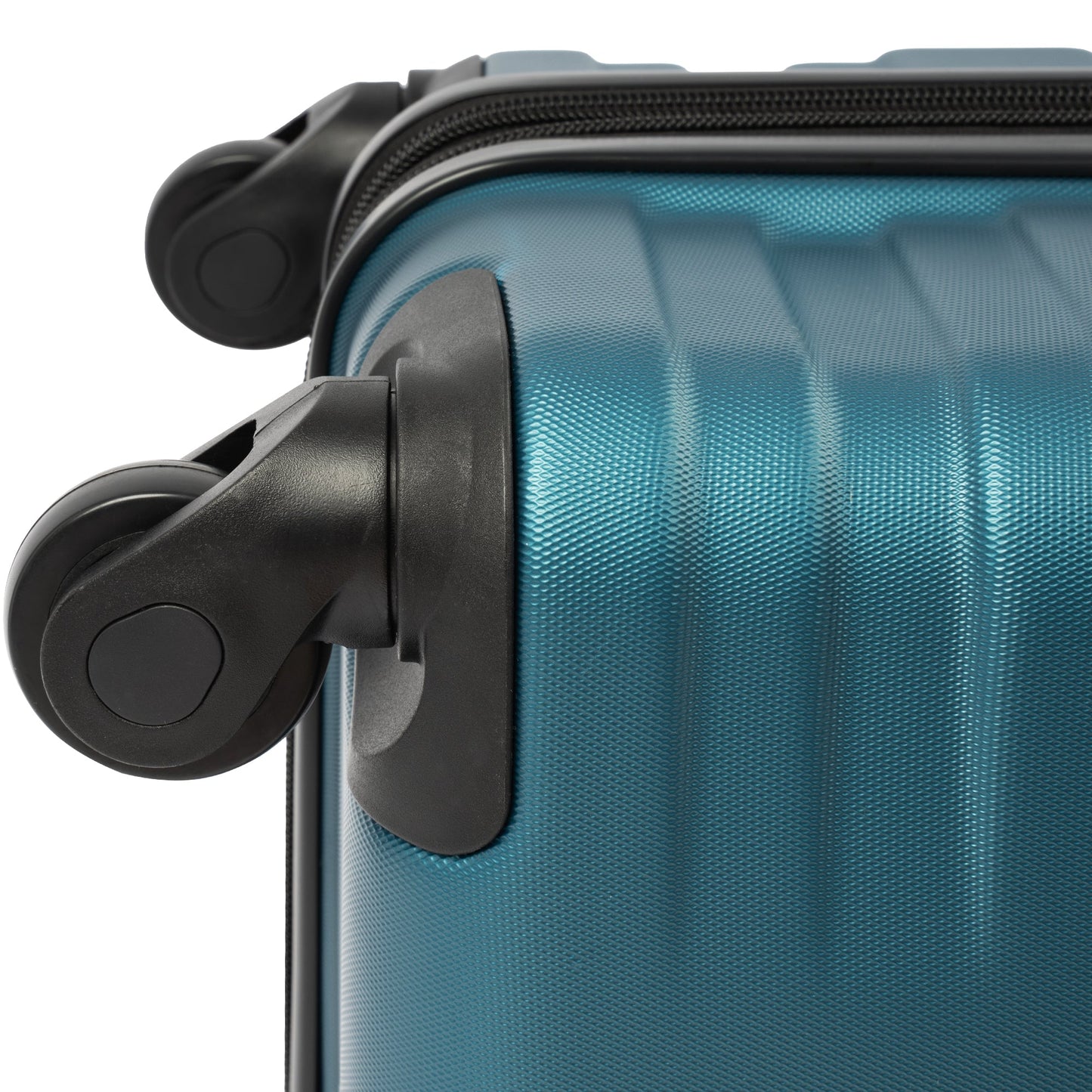Merax Luggage with TSA Lock Spinner Wheels Hardside Expandable Luggage Travel Suitcase Carry on Luggage ABS 24" blue green - Korvel