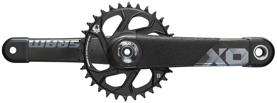 SRAM X01 Crankset de Descenso - 165mm 10/11 Velocidades Montaje Directo